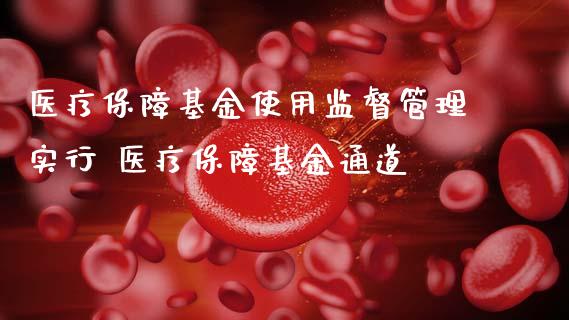 医疗保障基金使用监督管理实行 医疗保障基金通道_基金理财_第1张_宇龙理财网 医疗保障基金使用监督管理实行 医疗保障基金通道_https://www.dglong8.com_基金理财_第1张