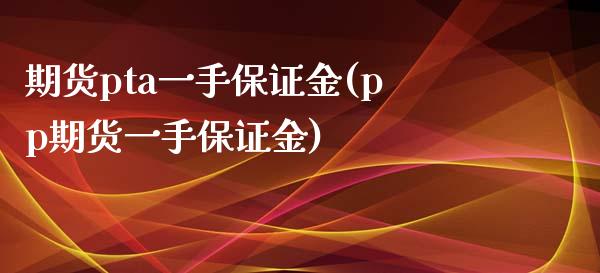 期货pta一手保证金(pp期货一手保证金)