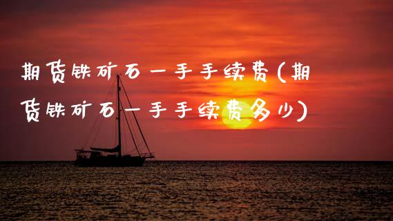 期货铁矿石一手手续费(期货铁矿石一手手续费多少)