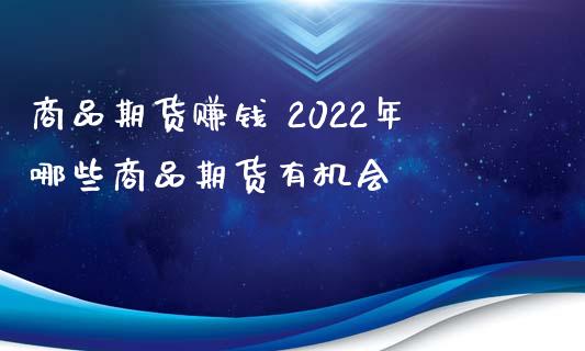 商品期货赚钱 2022年哪些商品期货有机会