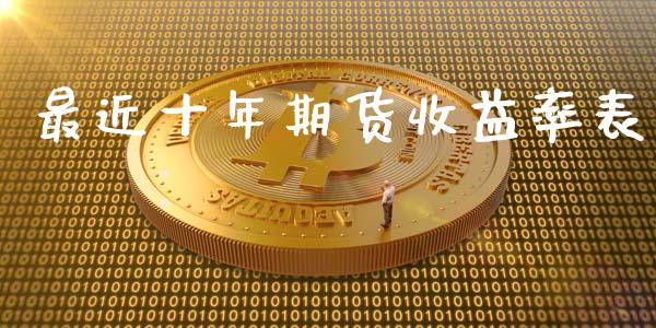最近十年期货收益率表
