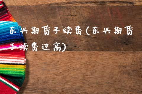 期货手续费(期货手续费过高)