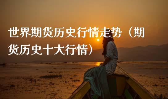世界期货历史行情走势（期货历史十大行情）