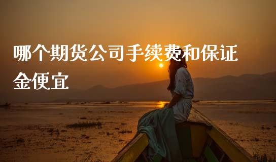 哪个期货公司手续费和保证金便宜