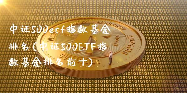 中证500etf指数基金排名(中证500ETF指数基金排名前十)