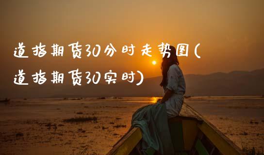 道指期货30分时走势图(道指期货30实时)
