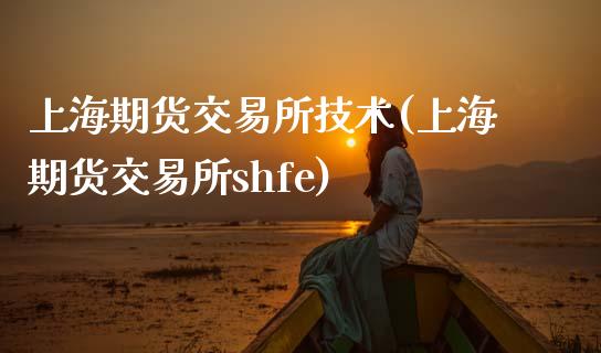 上海期货交易所技术(上海期货交易所shfe)