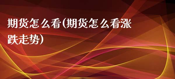 期货怎么看(期货怎么看涨跌走势)
