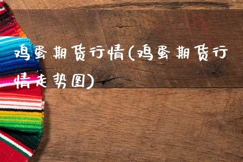 鸡蛋期货行情(鸡蛋期货行情走势图)