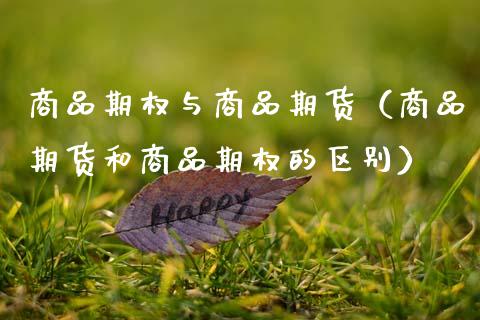 商品期权与商品期货（商品期货和商品期权的区别）
