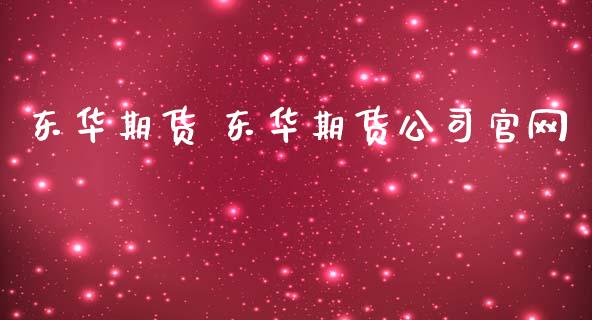 东华期货 东华期货公司