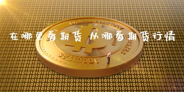 在哪里看期货 从哪看期货行情