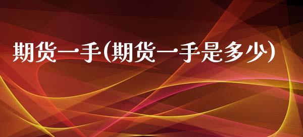 期货一手(期货一手是多少)