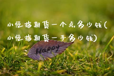 小恒指期货一个点多少钱(小恒指期货一手多少钱)