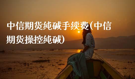 中信期货纯碱手续费(中信期货操控纯碱)