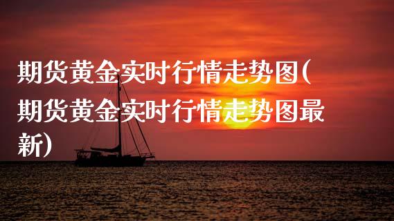 期货黄金实时行情走势图(期货黄金实时行情走势图最新)