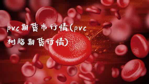 pvc期货市行情(pvc树脂期货行情)