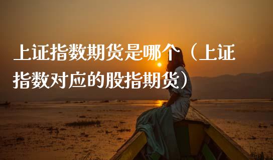 上证指数期货是哪个（上证指数对应的股指期货）