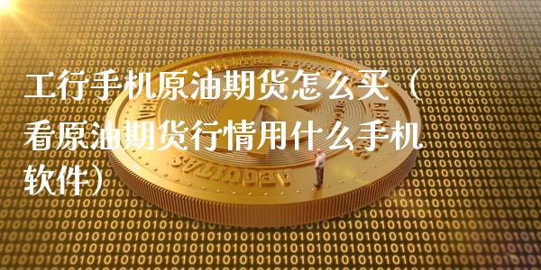 工行手机原油期货怎么买（看原油期货行情用什么手机软件）