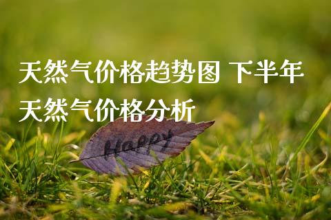 天然气价格趋势图 下半年天然气价格分析