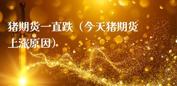 猪期货一直跌（今天猪期货上涨原因）
