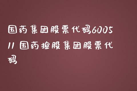 国药集团股票代码600511 国药控股集团股票代码_https://www.dglong8.com_股票理财_第1张