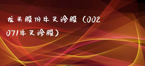 龙头股份牛叉诊股(002071牛叉诊股)_财经要闻_第1张_宇龙理财网 龙头股份牛叉诊股(002071牛叉诊股)_https://www.dglong8.com_财经要闻_第1张