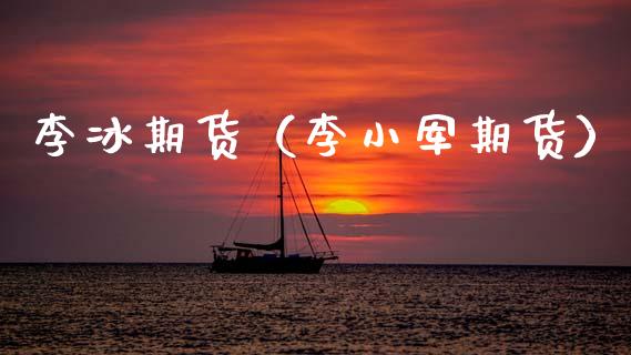 李冰期货（李小军期货）