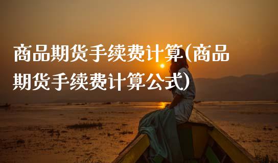 商品期货手续费计算(商品期货手续费计算公式)