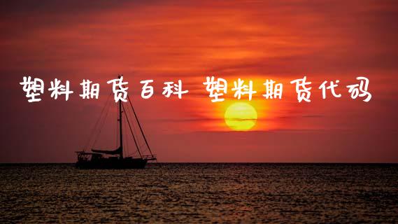 塑料期货百科 塑料期货代码