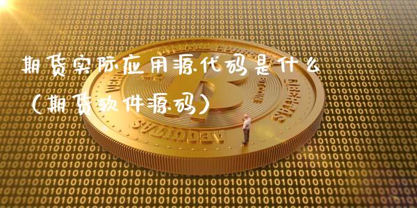 期货实际应用源代码是什么（期货软件）
