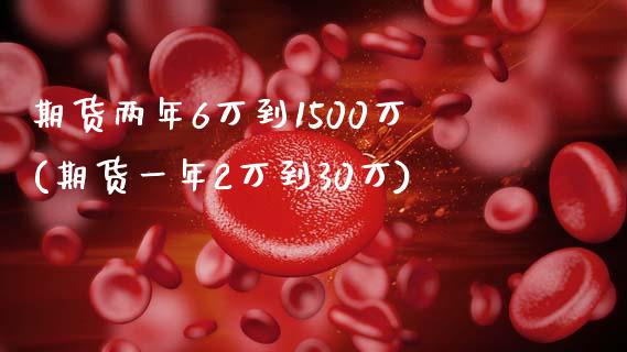 期货两年6万到1500万(期货一年2万到30万)