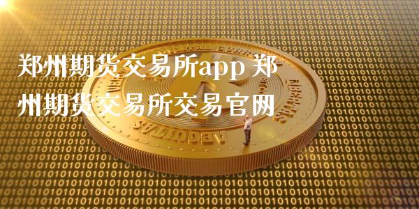 郑州期货交易所app 郑州期货交易所交易