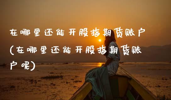 在哪里还能开股指期货账户(在哪里还能开股指期货账户呢)