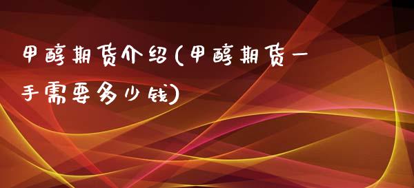 甲醇期货介绍(甲醇期货一手需要多少钱)
