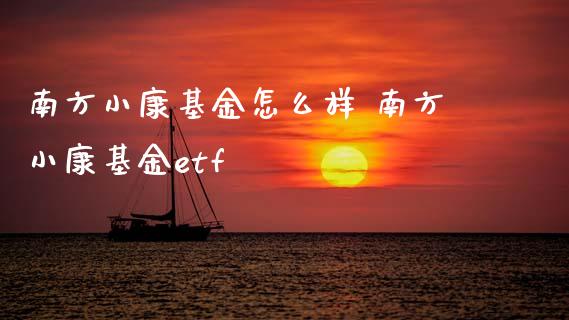 南方小康基金怎么样 南方小康基金etf_https://www.dglong8.com_基金理财_第1张