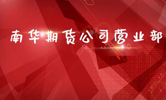 南华期货公司