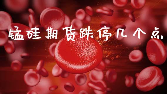 锰硅期货跌停几个点
