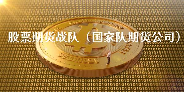 股票期货战队（国家队期货公司）