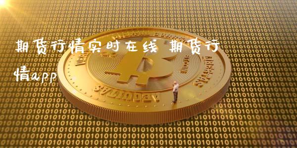 期货行情实时在线 期货行情app