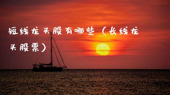 短线龙头股有哪些（长线龙头股票）