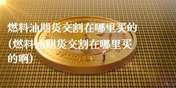 燃料油期货交割在哪里买的(燃料油期货交割在哪里买的啊)