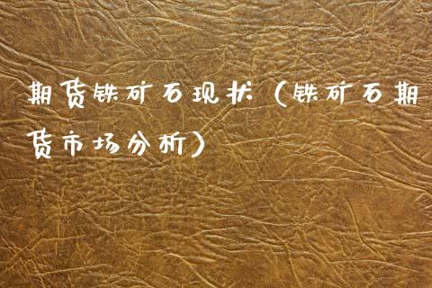 期货铁矿石现状（铁矿石期货市场分析）