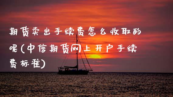 期货卖出手续费怎么收取的呢(中信期货网上开户手续费标准)