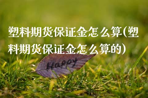 塑料期货保证金怎么算(塑料期货保证金怎么算的)