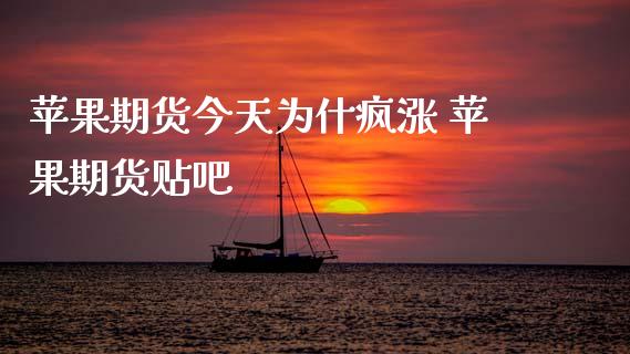 苹果期货今天为什疯涨 苹果期货贴吧