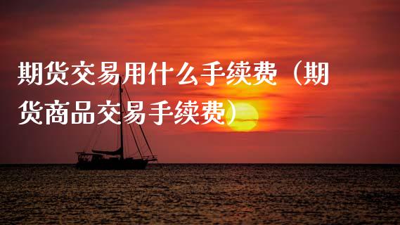 期货交易用什么手续费（期货商品交易手续费）