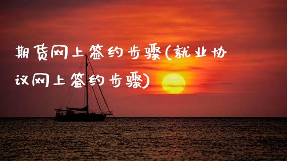期货网上签约步骤(就业协议网上签约步骤)
