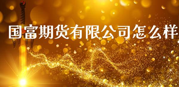 国富期货有限公司怎么样