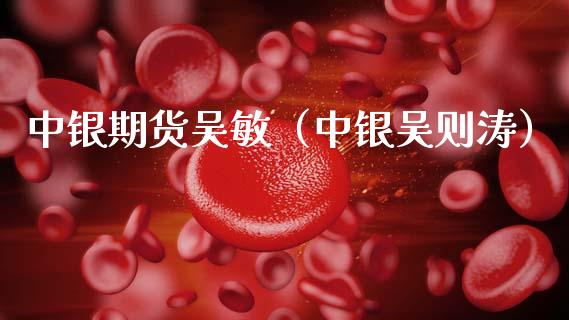 中银期货吴敏（中银吴则涛）